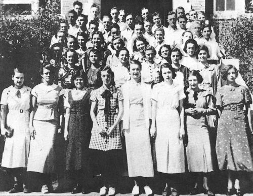 RHS Class of 1935 Graduation Class