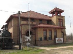 Teague Railroad Station