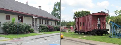 Railroad depot in Winnsboro