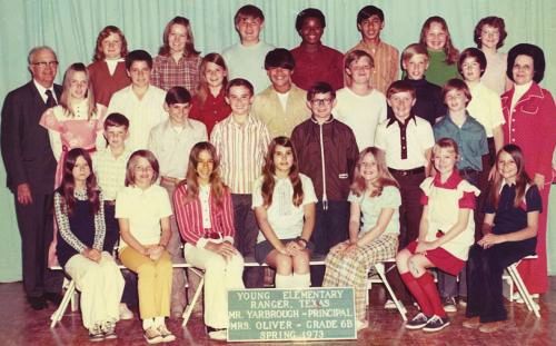 RHS Class of 1979-6th grade at Young in 1973
